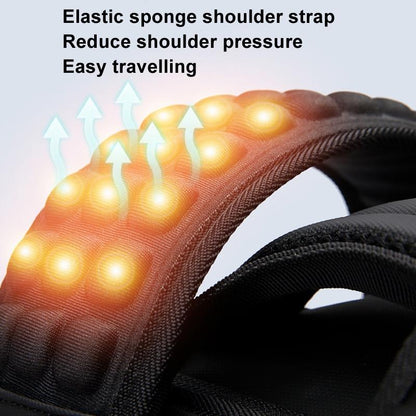 Large Capacity Men Shoulder Backpack - Blue