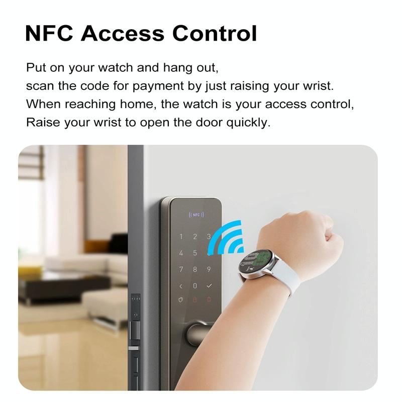 Silicone Band Smart Watch With Colour Screen - Pink