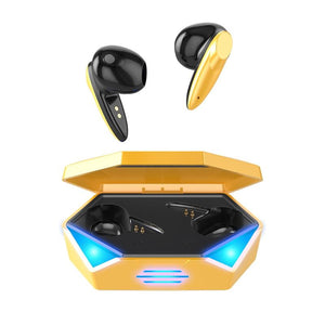 True Stereo Touch Gaming Bluetooth Earphones - G20 Tws 5.2 - Yellow
