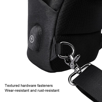 Waterproof Usb Chest Bag For Men Casual Shoulder Messenger - Factory Direct Shop