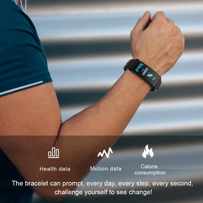 1.14 Inch Steel Band Earphone Detachable Smart Watch Support Bluetooth Call - Gold