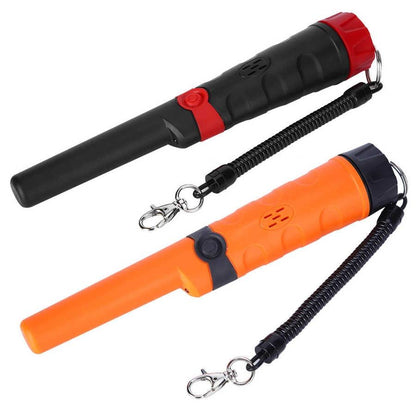 Waterproof Metal Detector with Adjustable Sensitivity - Orange