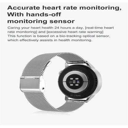 Steel Smart Watch With Colour Screen - Dt4 - Gold