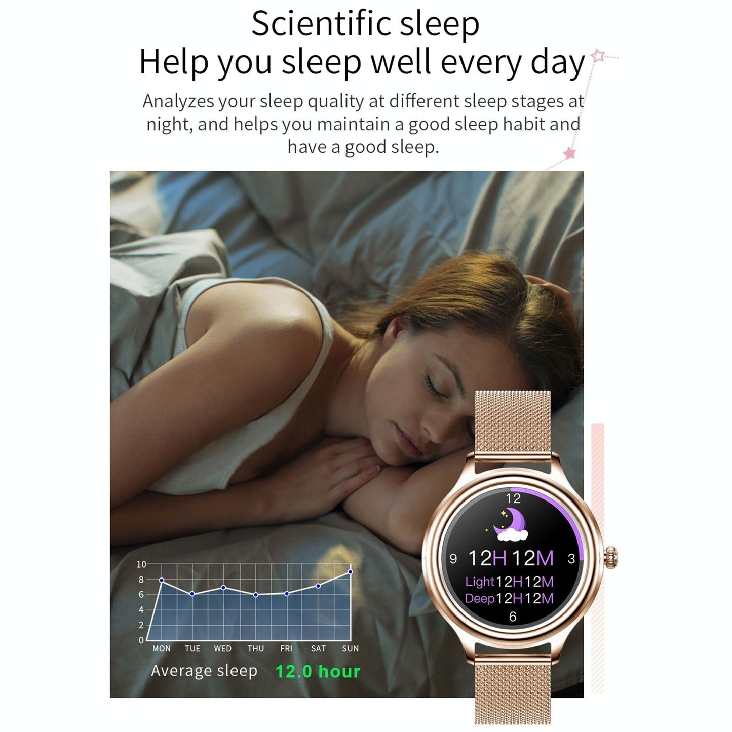 1.09 Inch Hd Colour Screen Bluetooth 5.0 Ip68 Waterproof Smart Watch Sleep & Heart Rate Monitor Blood Oxygen Tracking Steel Strap - Silver