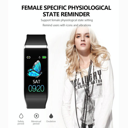 Smartwatch With Call Reminder And Health Monitoring - Waterproof - Black