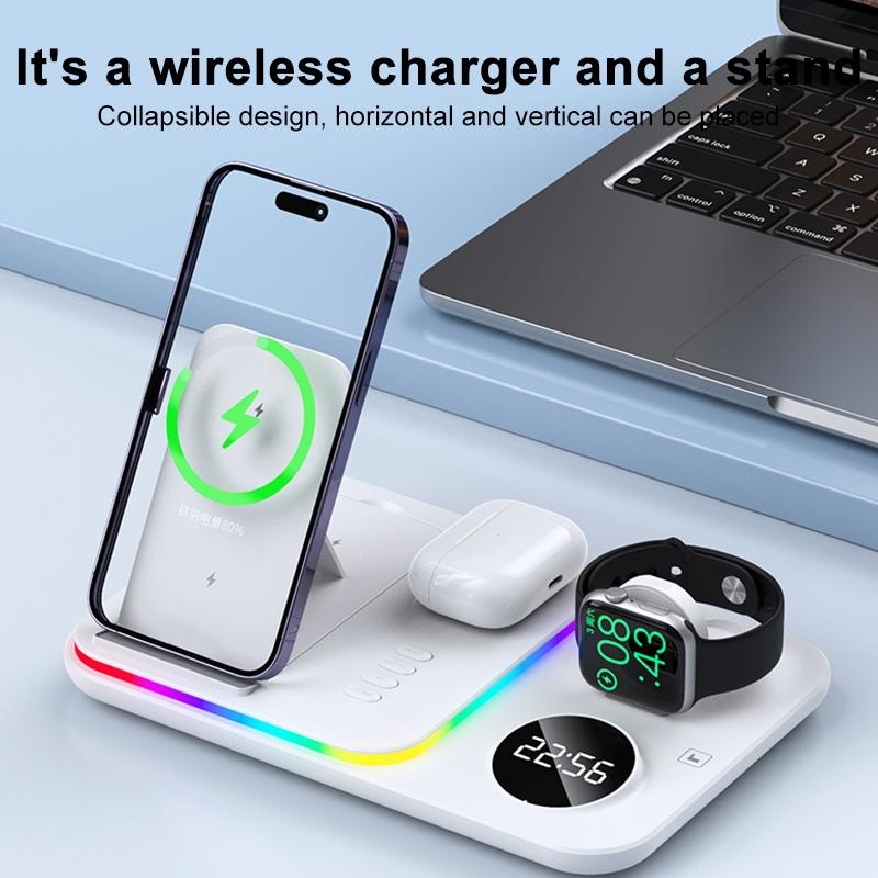 30W Wireless Charger Multifunctional - Black