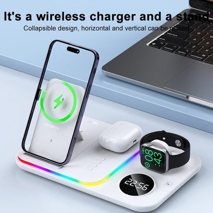 30W Wireless Charger Multifunctional - Black