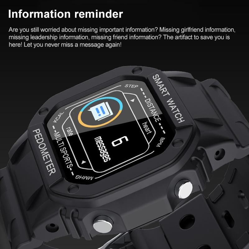 Health Monitor Smart Watch With Heart Rate And Blood Pressure