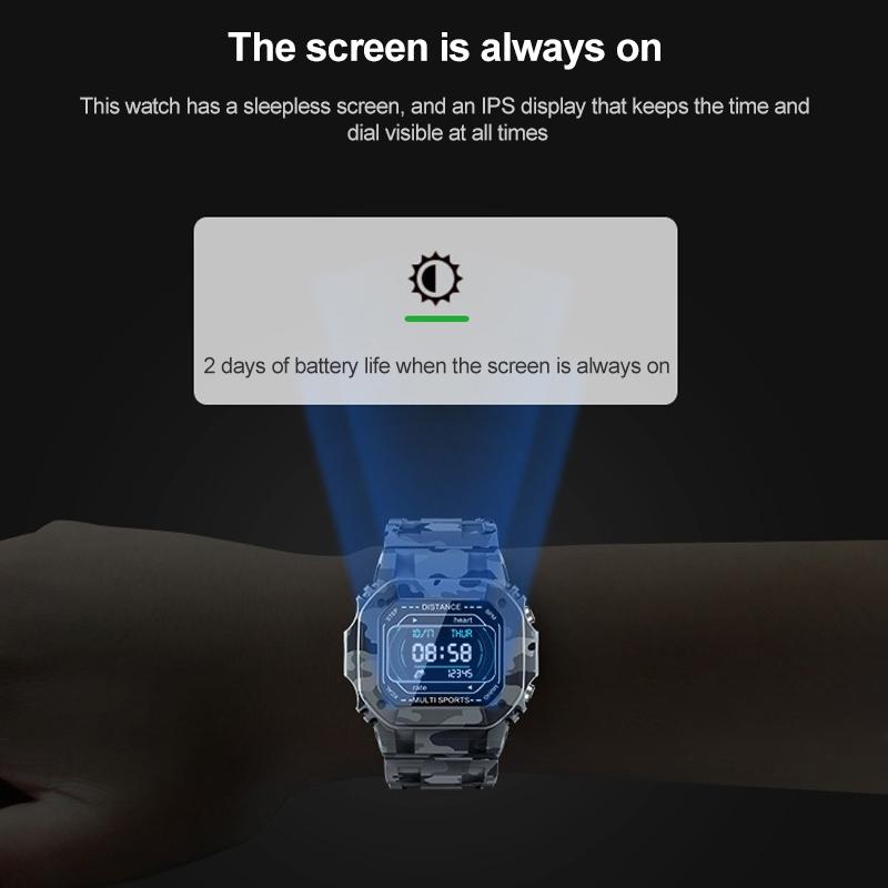 Health Monitor Smart Watch With Heart Rate And Blood Pressure