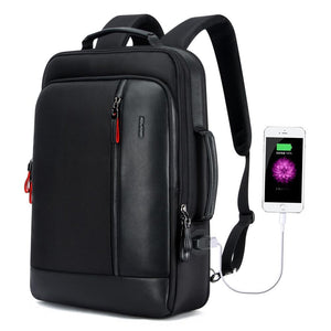 Large Capacity Business Laptop Backpack with Usb Port - Breathable & Stylish Black 30x15x44cm