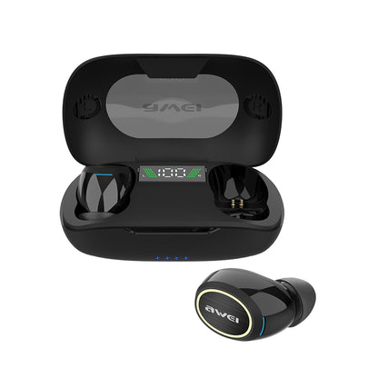Wireless Active Noise Reduction Earphones - Black