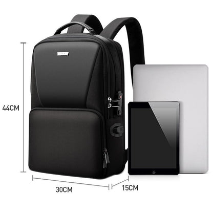 Anti-theft Waterproof Business Backpack for Travel - 30x15x44cm in Black
