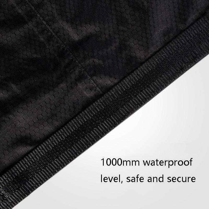 5L Multi Function Outdoor Storage Bag Waterproof Lightweight - Black