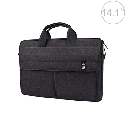 14.1 Inch Laptop Handheld Briefcase Storage Bag - no Shoulder Strap - Grey
