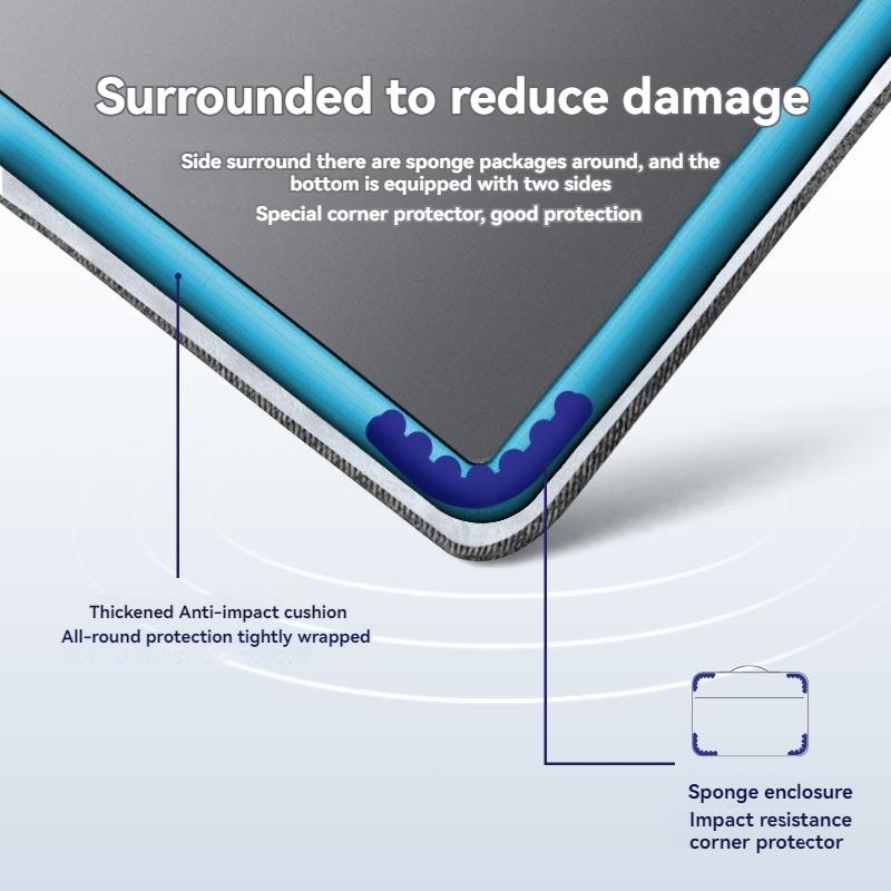 14 Inch Waterproof Laptop Handbag In Bg-01 Design - Black - 16 Inch