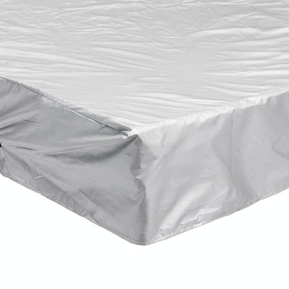 Waterproof Dustproof Protection Cover for Bathtub Pool Table & Chair - 244x244x30cm - Black