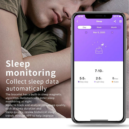 1.3 Inch Ips Colour Touch Screen Smart Watch Ip67 Waterproof Support Weather Forecast / Heart Rate Monitor / Sleep Monitor / Blood Pressure Monitoring Black