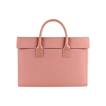 15.6 Inch Waterproof Laptop Case - Portable and Durable - Beauty Pink