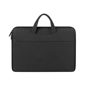 Waterproof Laptop Handbag - 15.6 Inches Shock-absorbing & Large-capacity - Mysterious Black