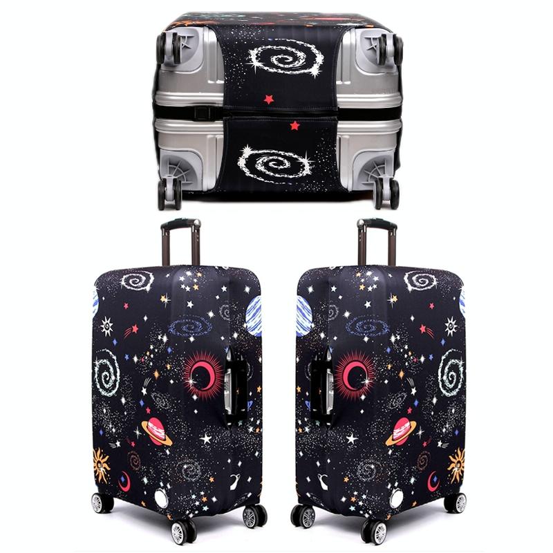 Thickened Luggage Cover - Elastic Wear-resistant Anti-dust Protection - Size l - European Sights