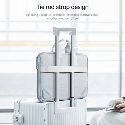 Portable Oxford Laptop Bag - Durable Fabric Multiple Colours - Grey