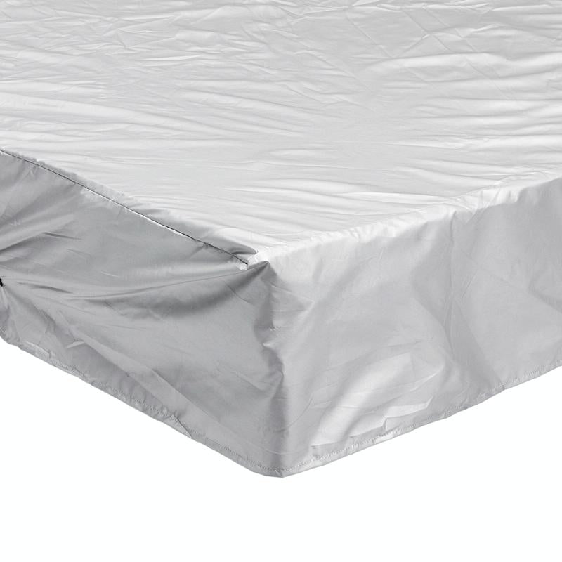 Waterproof Dustproof Protection Cover for Bathtub Pool Table & Chair - 218x218x30cm - Black