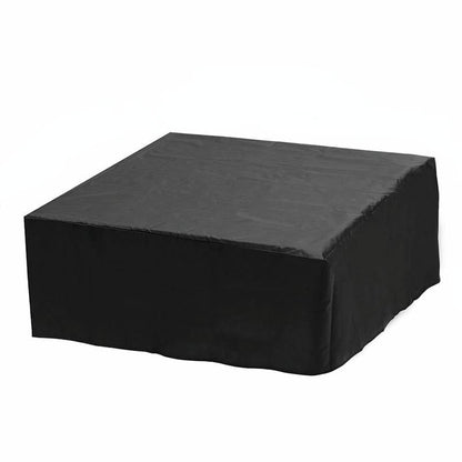 Waterproof Dustproof Protection Cover for Bathtub Pool Table & Chair - 218x218x30cm - Black