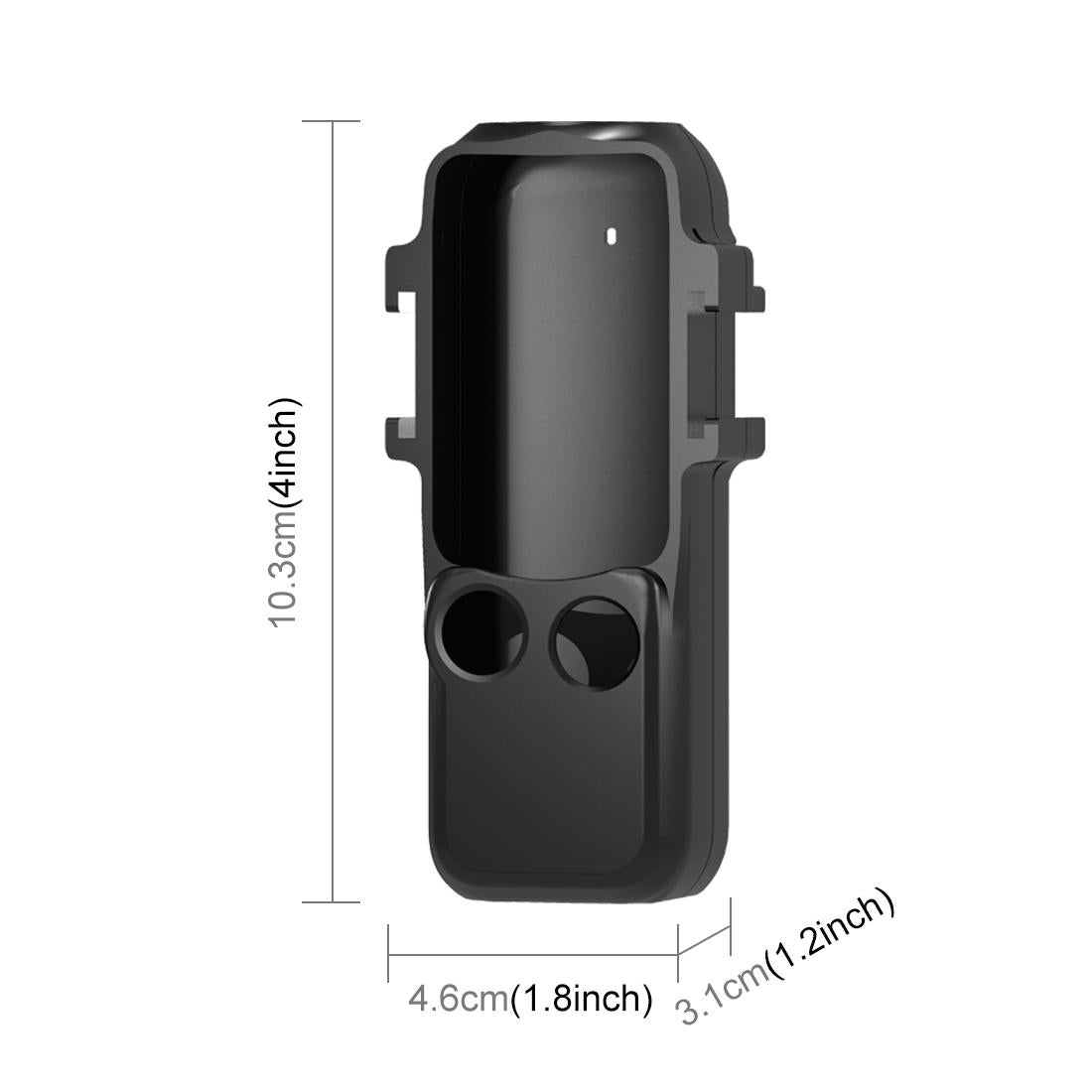Dual Cold Shoe Adapter Bracket for Dji Pocket 3 Cage