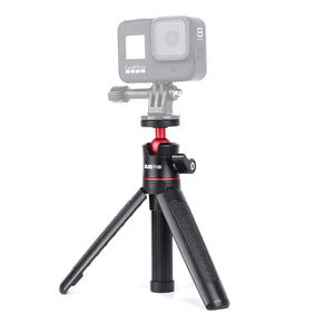 Foldable Tripod Selfie Stick with Ball Head for Gopro Hero 12