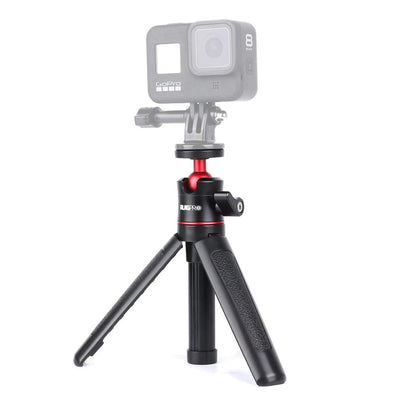 Foldable Tripod Selfie Stick with Ball Head for Gopro Hero 12
