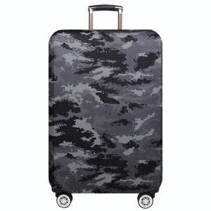 Xl Dustproof Travel Trolley Suitcase Cover - Wear-resistant - Camouflage 2