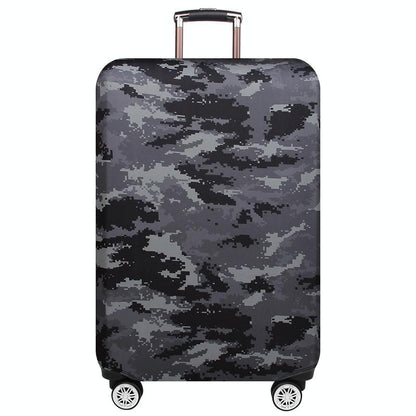 Xl Dustproof Travel Trolley Suitcase Cover - Wear-resistant - Camouflage 2
