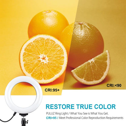 6.2 Rgbw Led Ring Light with Remote and Tripod