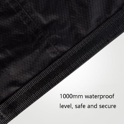 Multi Function Outdoor Storage Bag Waterproof Lightweight 35L Capacity - Black