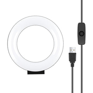 Curved Usb Led Ring Light for Selfie Beauty and Vlogging