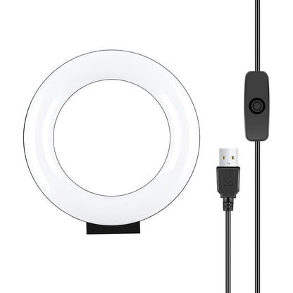 Curved Usb Led Ring Light for Selfie Beauty and Vlogging