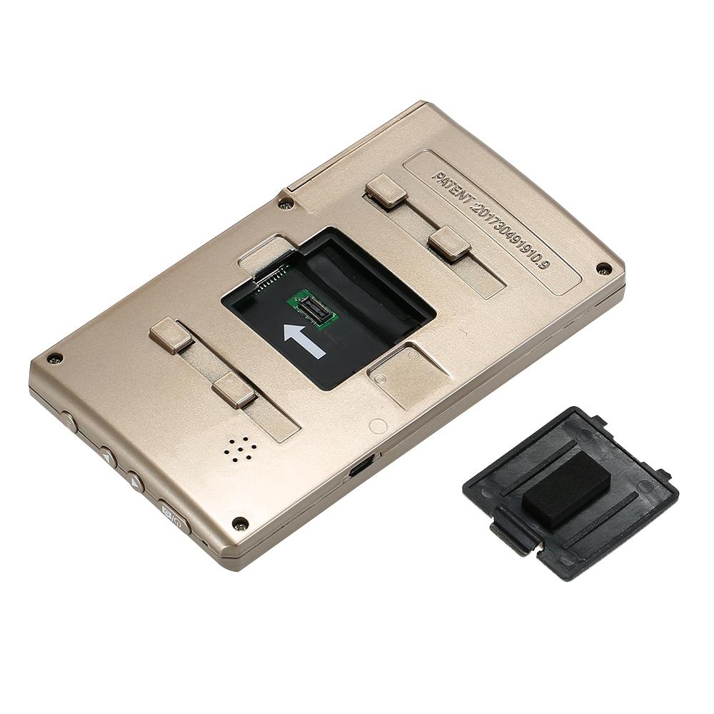 Wireless Doorbell 4.3 Screen Video With 2.0Mp Resolution - Black