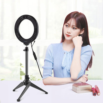 6.2 Rgbw Led Ring Light with Tripod and Remote Control
