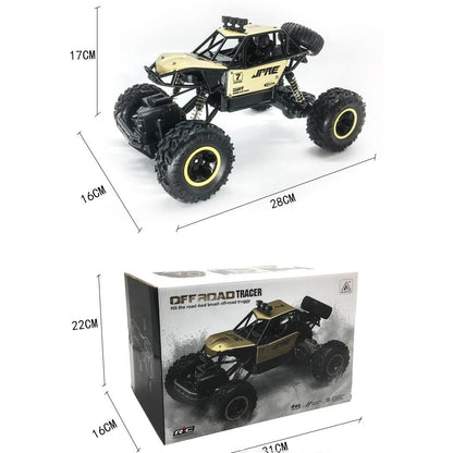 Bigfoot Rc Off-road Vehicle for Kids - 1:16 Scale - Black
