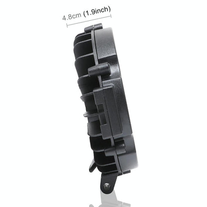 2 Pcs 3500Lm 6500K White Light 17 Led Waterproof Car Boat Marine Work Lights Spotlight Led Bulbs 30 Degrees Adjustable Dc 10 - 30V - Black