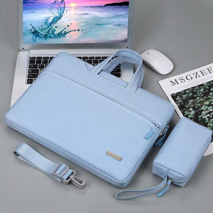 16.1 Inch Inner Bag with Shoulder Strap for Handbag or Laptop - Power Bag - Blue