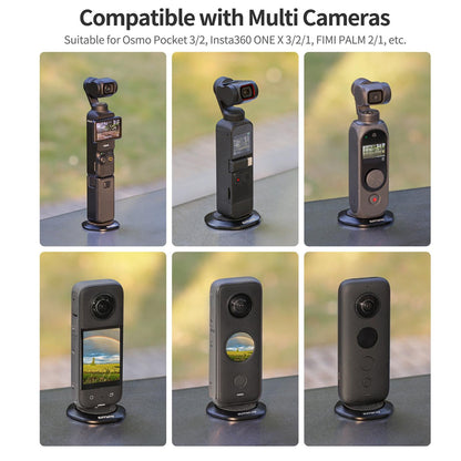 Metal Magnetic Base with 1 / 4 Adapter and Pivot Stand