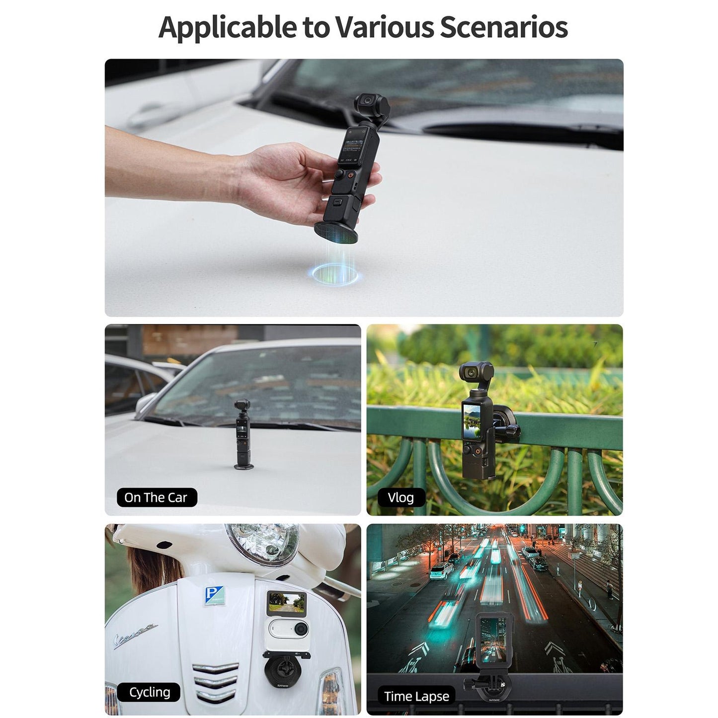 Metal Magnetic Base with 1 / 4 Adapter and Pivot Stand