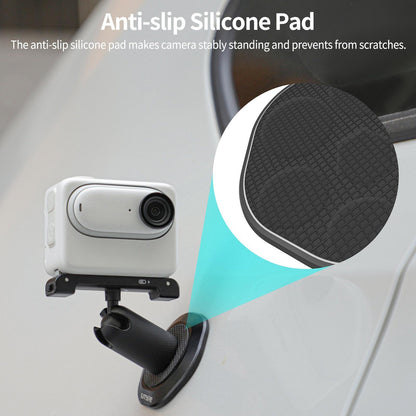 Metal Magnetic Base with 1 / 4 Adapter and Pivot Stand