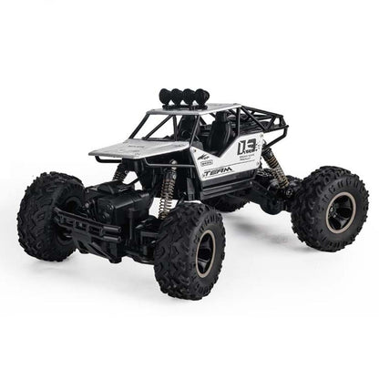 Large 1 16 Alloy Climbing Car - 28cm Remote Control Toy for Cross-country Adventures - Black