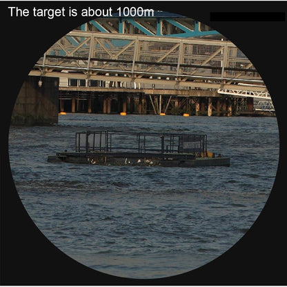 Mini Pocket Telescope with Finger Buckle - 2.5x17.5mm - Black