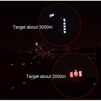 Mini Pocket Telescope with Finger Buckle - 2.5x17.5mm - Black