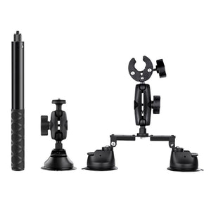 Selfie Stick Kit with Dual Leg and Single Suction Cups