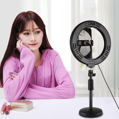 7.9 Led Ring Light with Usb 3 Modes Dual Colour Phone Clamp