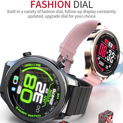 Waterproof Smart Watch Heart Rate / Blood Pressure Monitor / Physiological Management Black